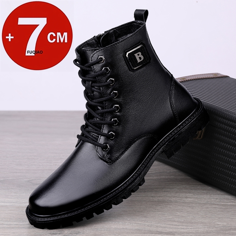 Men'S Shoes Top Brands - Sepatu Boots Kulit Asli Pria dengan