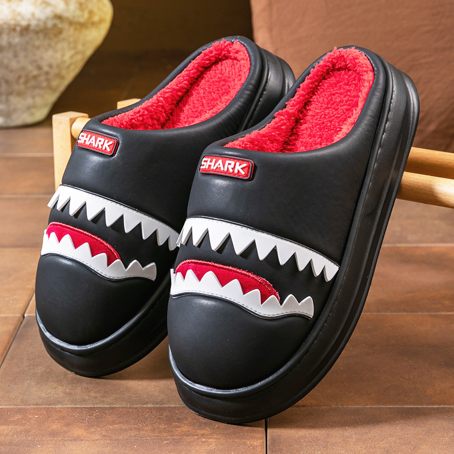 Men'S Shoes With Memory Foam - Sandal Rumah Pria Hangat Bahan PU