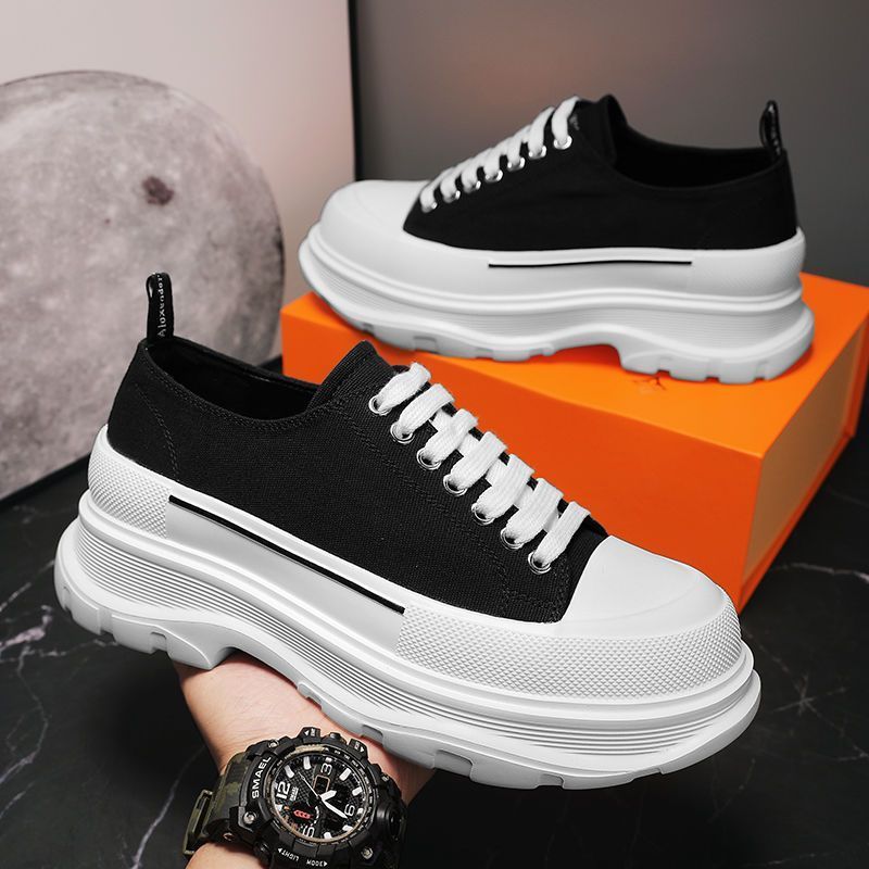 Men'S Shoes Casual Sneakers - Sepatu Sneakers Unisex Platform Tak Terlihat