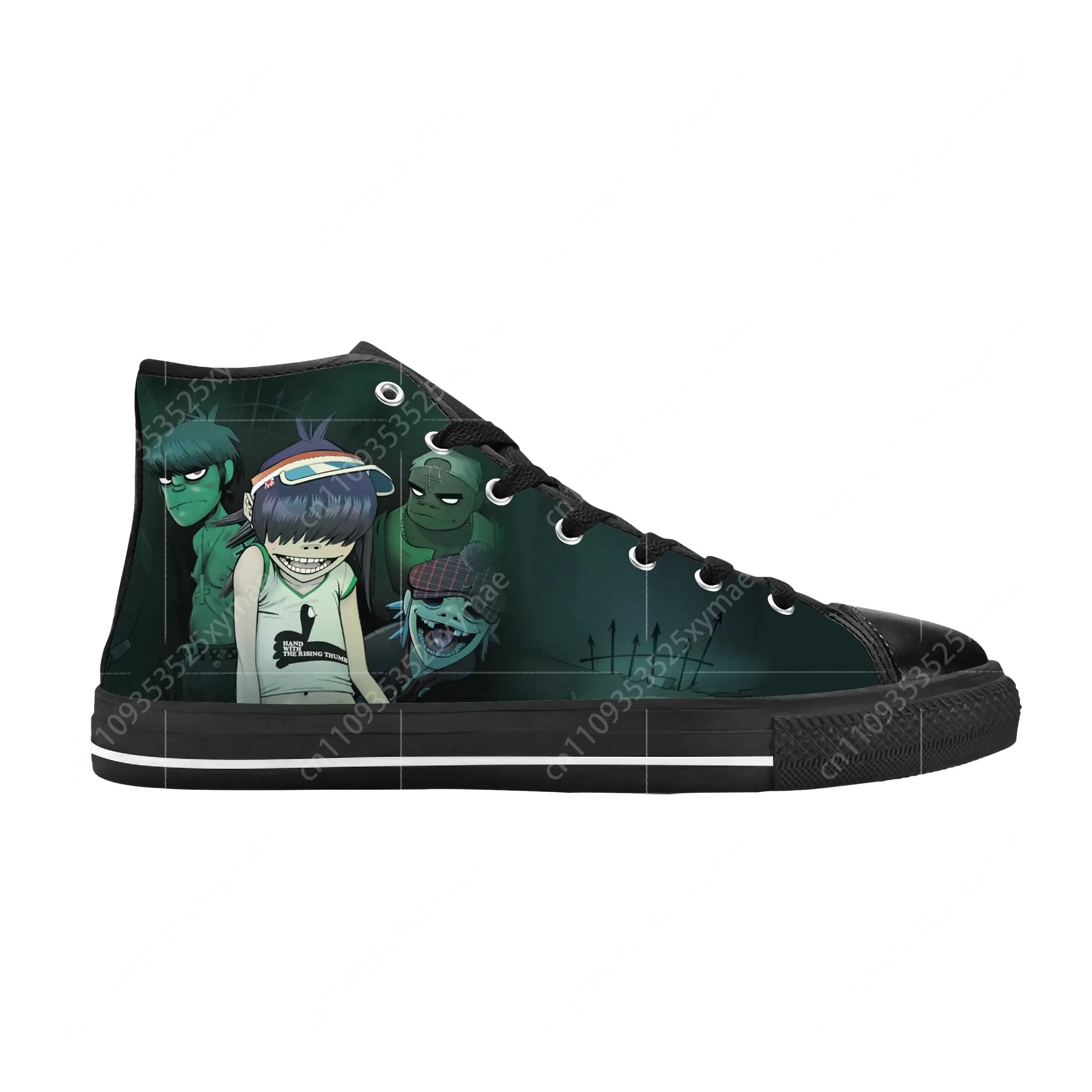 Men Shoes Uk - Gorillaz UK Band Rock Hip-Hop Rap