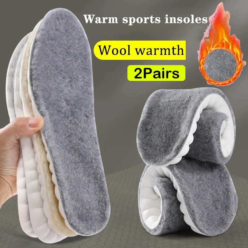 Men'S Shoes With Memory Foam - 4 Buah Sol Termal Penghangat Otomatis
