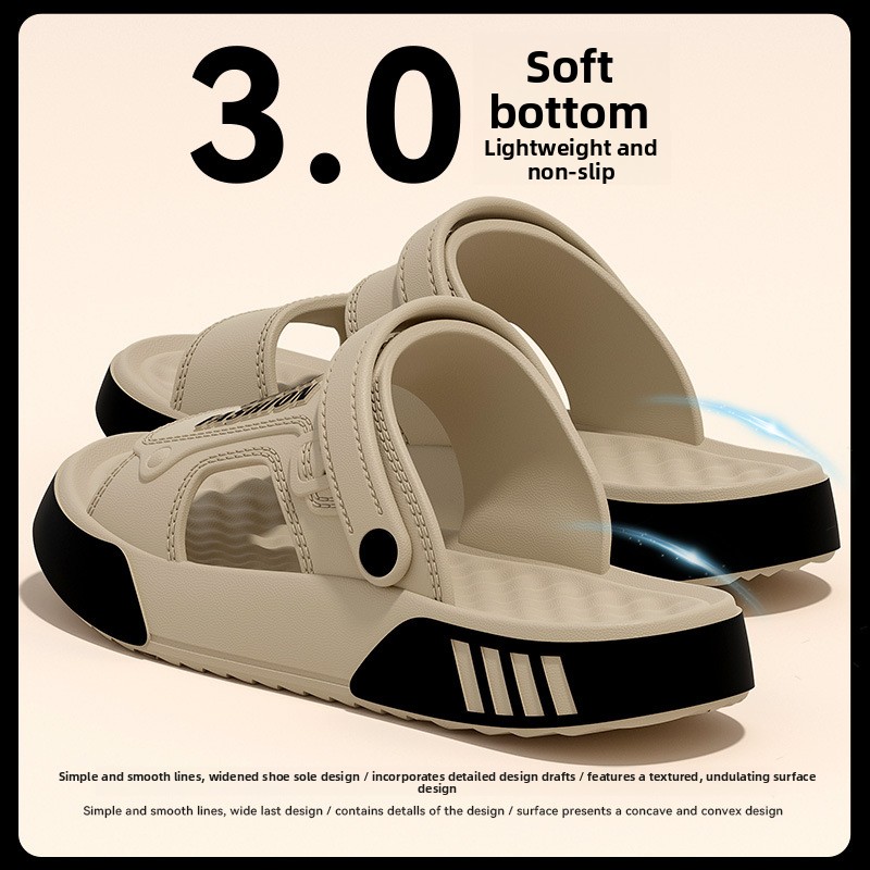Men'S Shoes Drivers - Sandal pria alas tebal, model baru