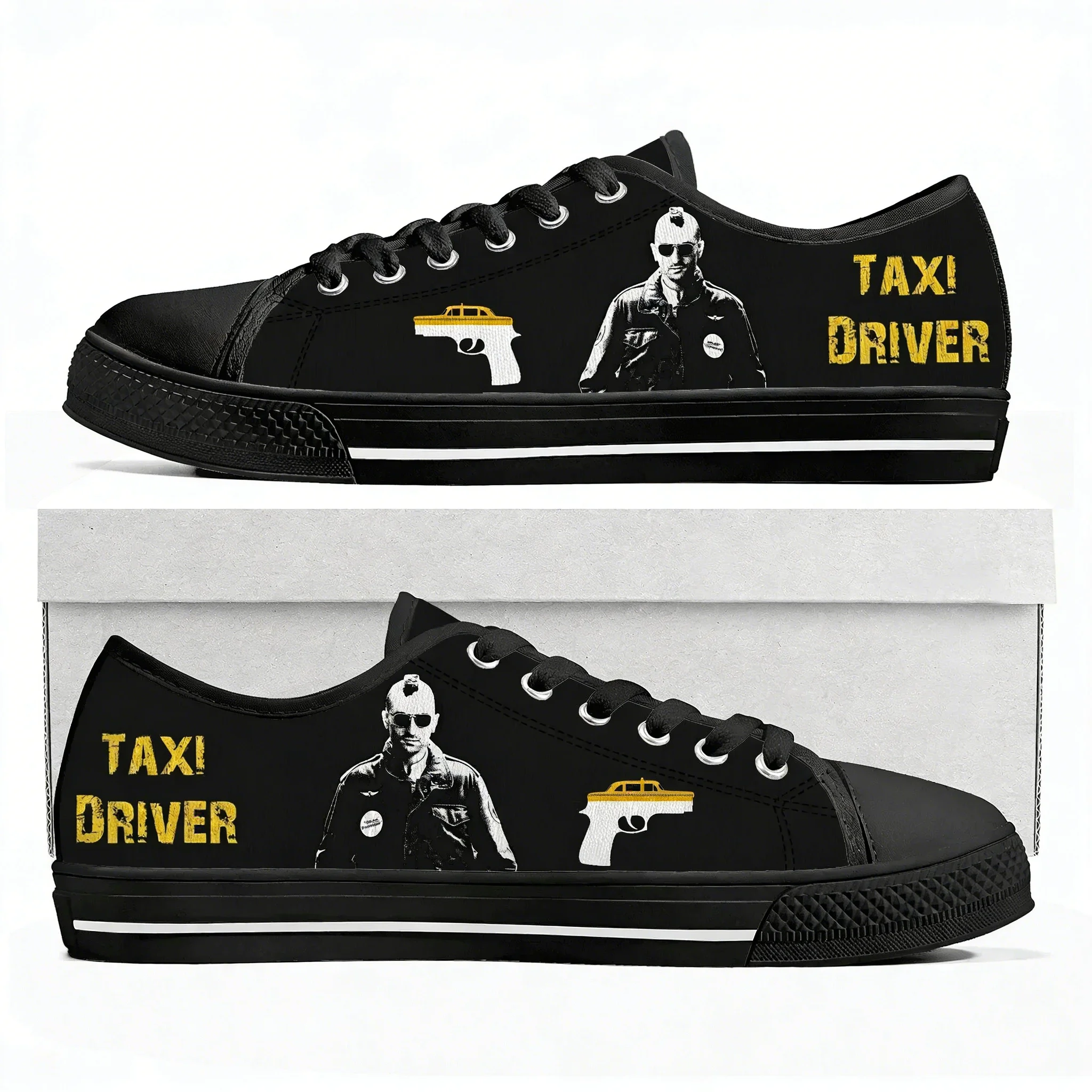 Men'S Shoes Drivers - Sepatu Sneakers Low Top Motif Film