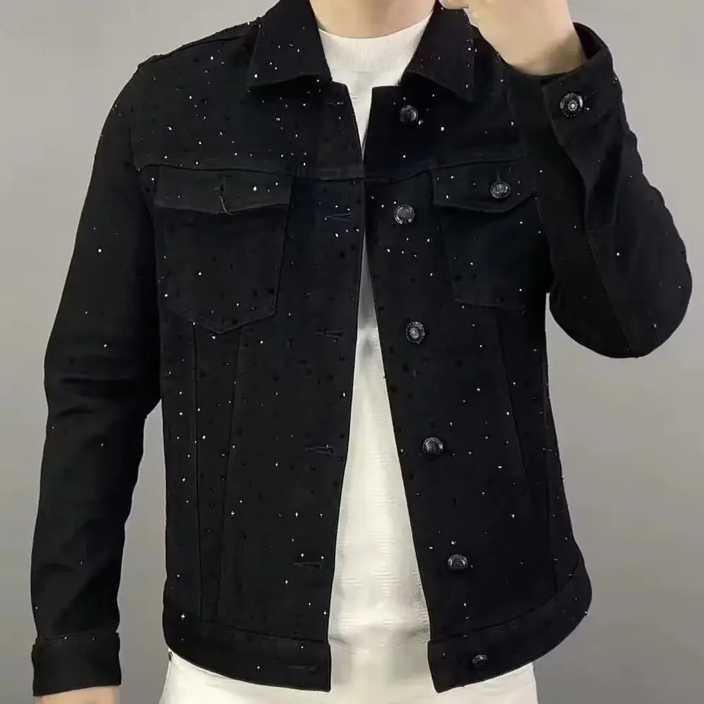Men'S Shoes For Jeans - Jaket Jeans pendek untuk pria, jaket