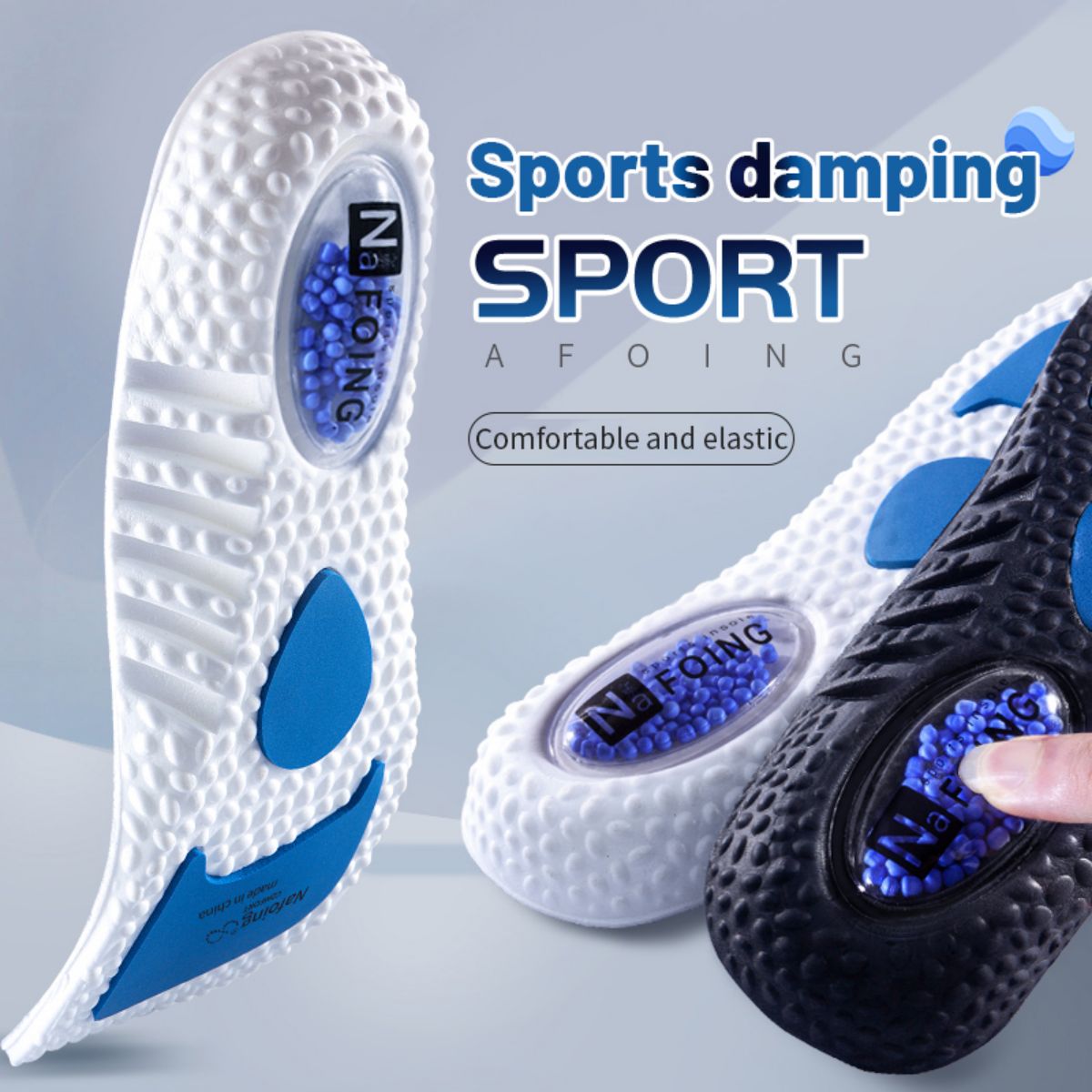 Men'S Shoes With Memory Foam - Bantalan sepatu Orthopedic Edik pria dan