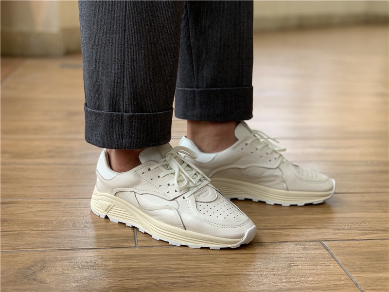Men'S Shoes Top Brands - Sepatu Kasual Pria Sol Tebal Putih