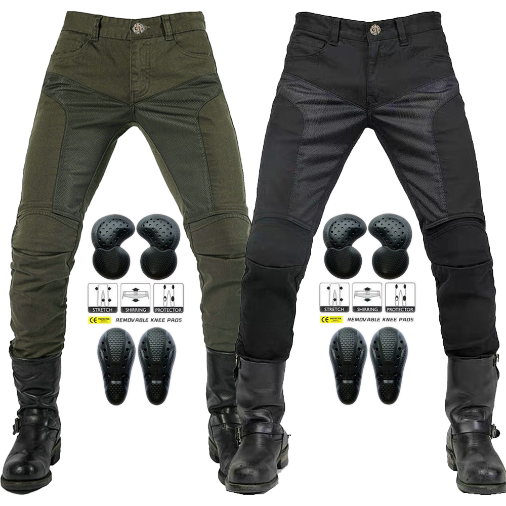Men'S Shoes For Jeans - Celana jins berkendara sepeda motor, celana