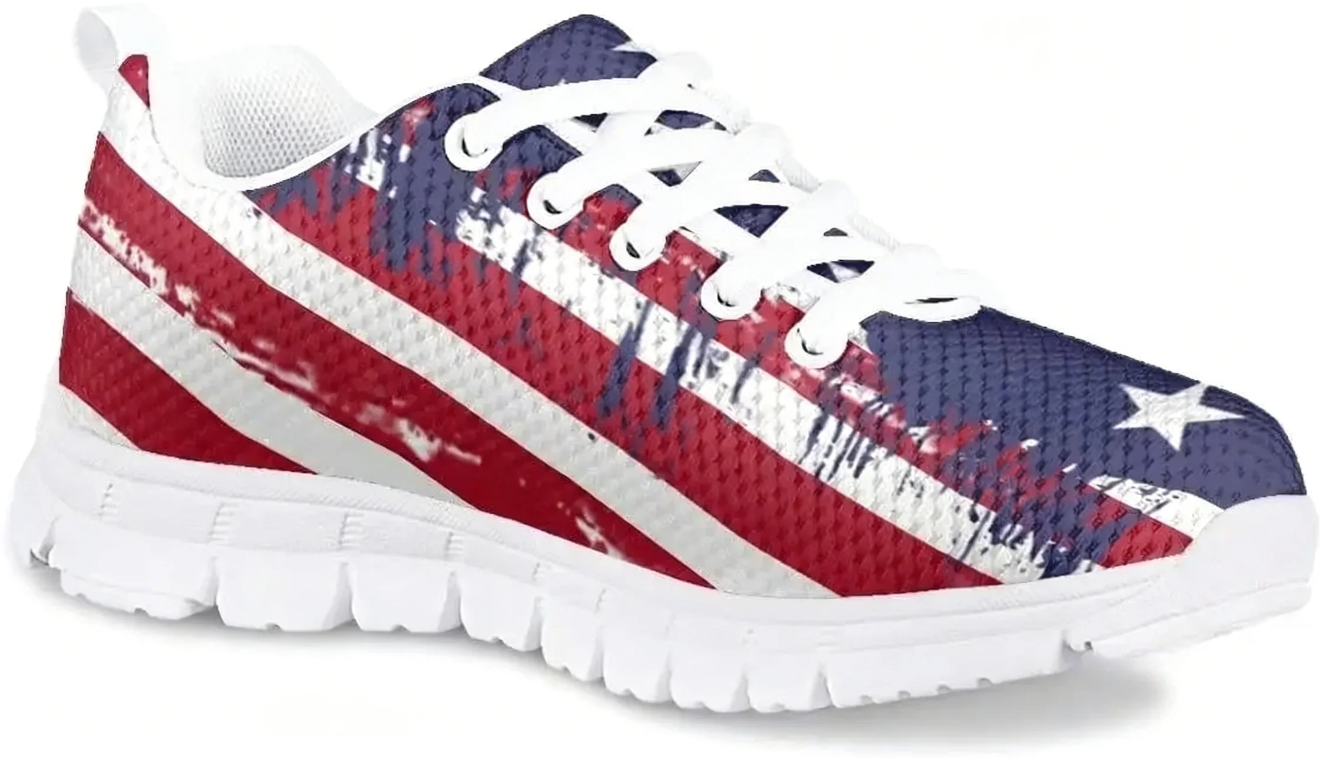 Men Shoes Uk - Sepatu Olahraga Bendera Inggris Bendera AS