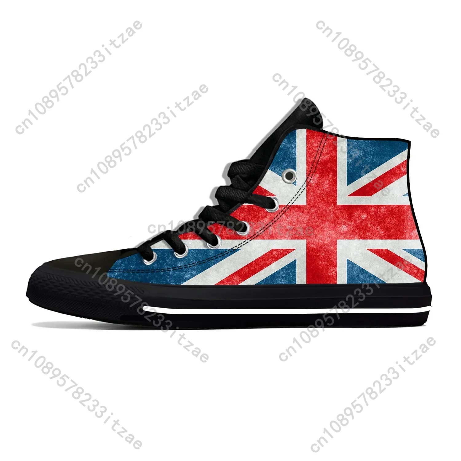Men Shoes Uk - Sepatu Kasual High Top Pria Wanita
