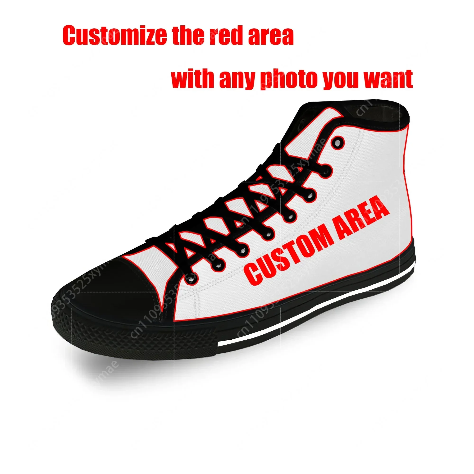 Sepatu Kanvas High Top Cetak 3 - Men Shoes Uk ulasan dan harga