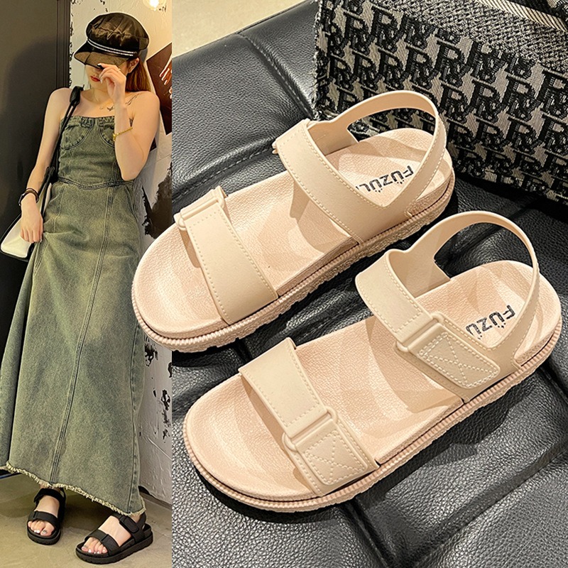 Sandal Wanita Musim Panas - Sa - Velcro Strap Sandal ulasan dan harga