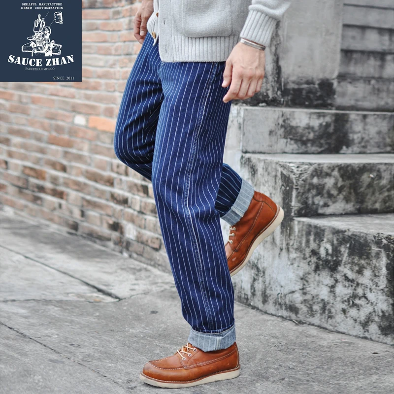Saucezhan Jeans Bergaris Pria  - Men'S Shoes For Jeans ulasan dan harga