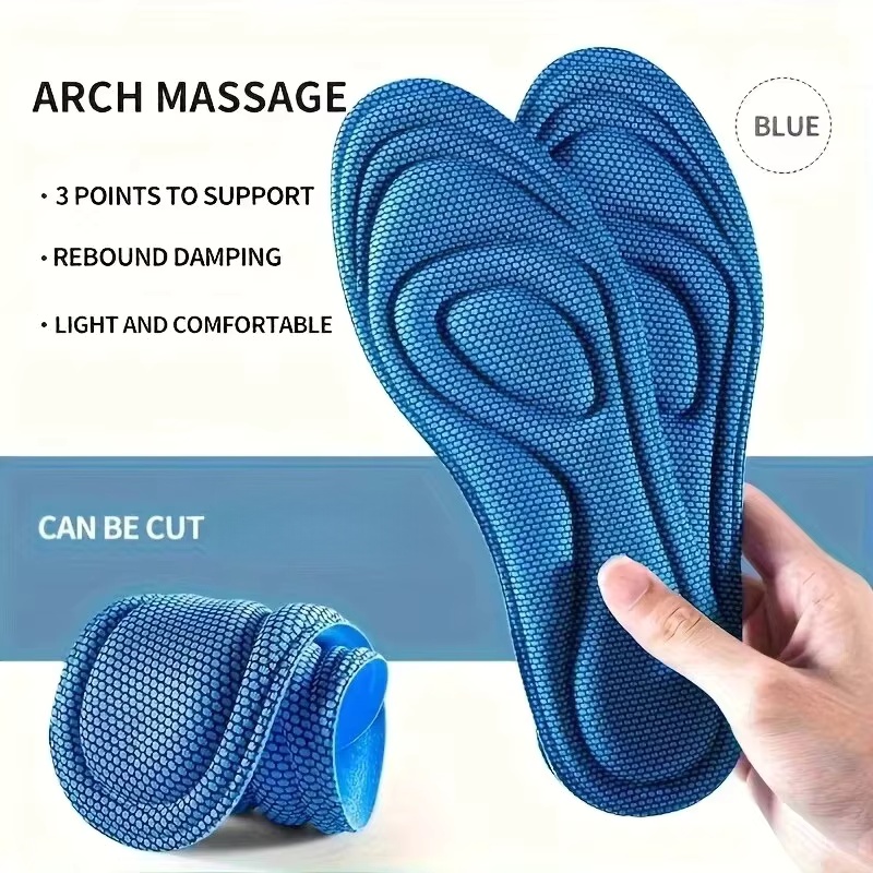 4 Buah Sol Dalam Sepatu Olahra - Men'S Shoes With Memory Foam ulasan dan harga