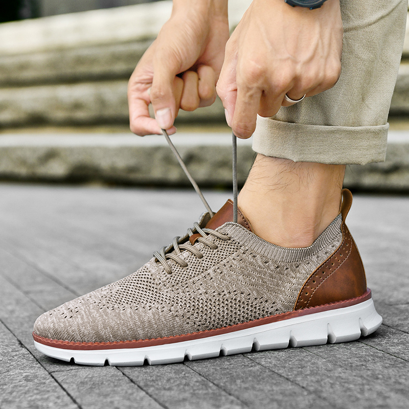 Sepatu Kasual Pria Sepatu Flat - Men'S Shoes Casual Sneakers ulasan dan harga