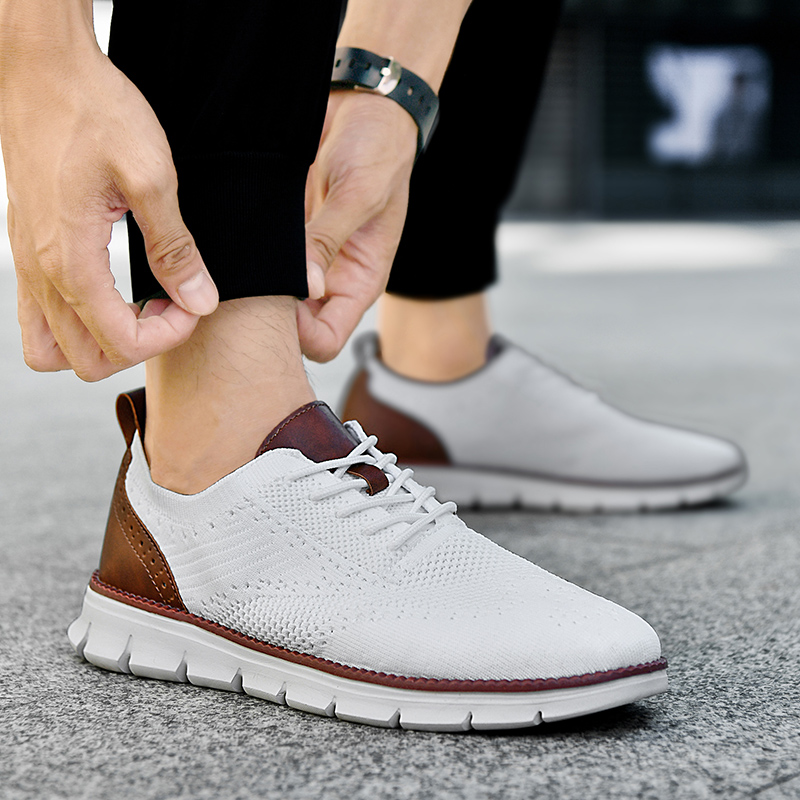 Sepatu Kasual Pria Sepatu Flat - Men'S Shoes Casual Sneakers ulasan dan harga