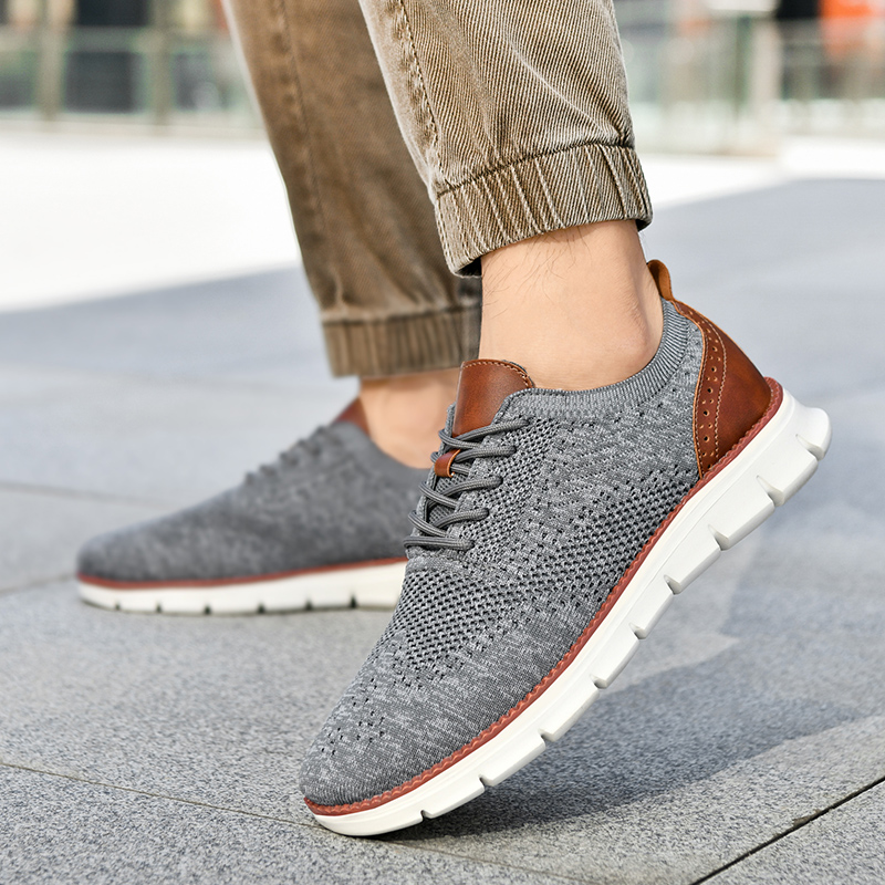 Sepatu Kasual Pria Sepatu Flat - Men'S Shoes Casual Sneakers ulasan dan harga