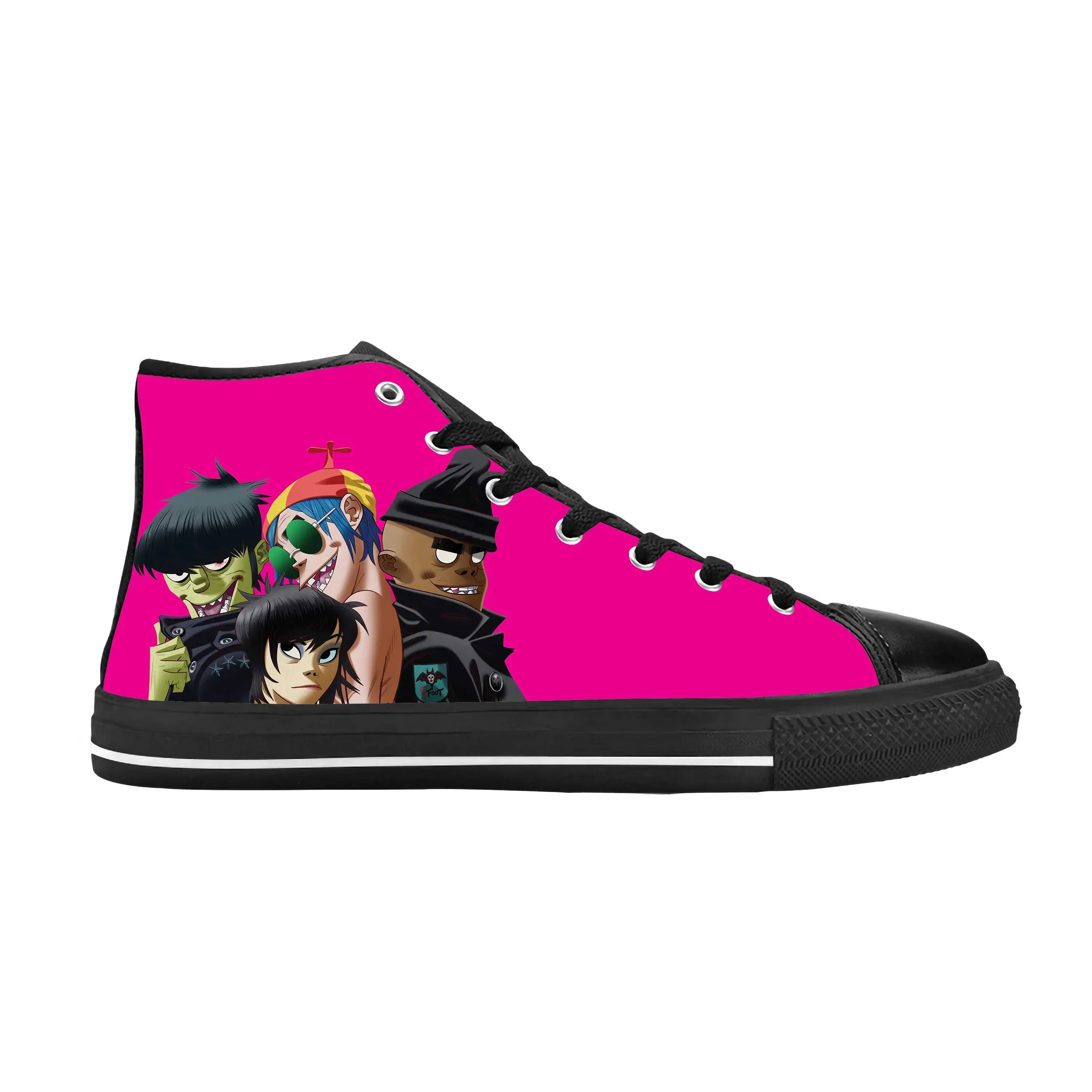 Gorillaz UK Band Rock Hip-Hop  - Men Shoes Uk ulasan dan harga