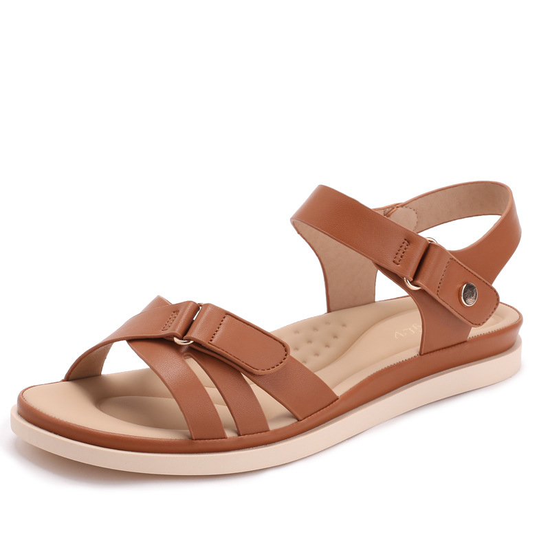 Sandal kasual anti selip modis - Velcro Strap Sandal ulasan dan harga