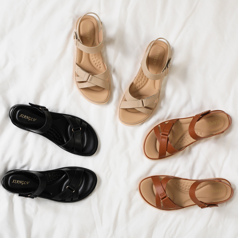 Sandal kasual anti selip modis - Velcro Strap Sandal ulasan dan harga