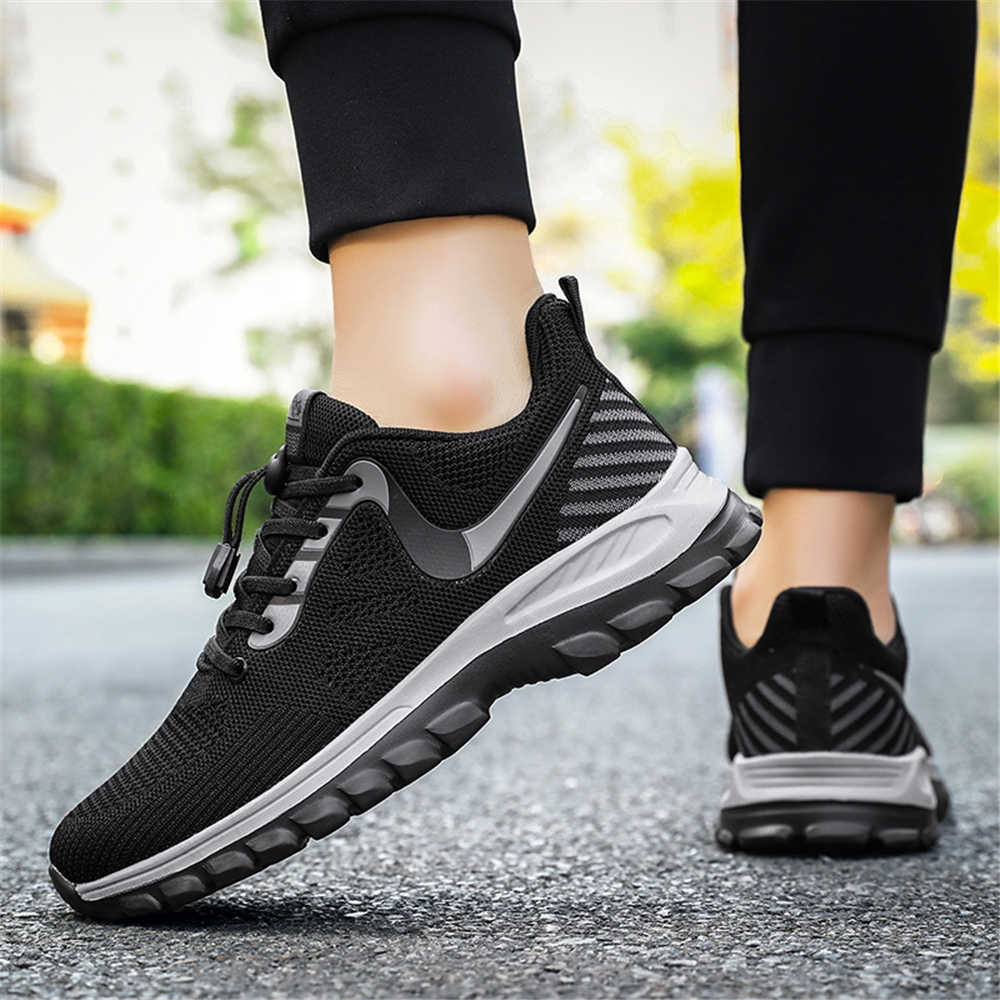 Sepatu Rajut Anti Selip Pria U - Men'S Shoes Casual Sneakers ulasan dan harga