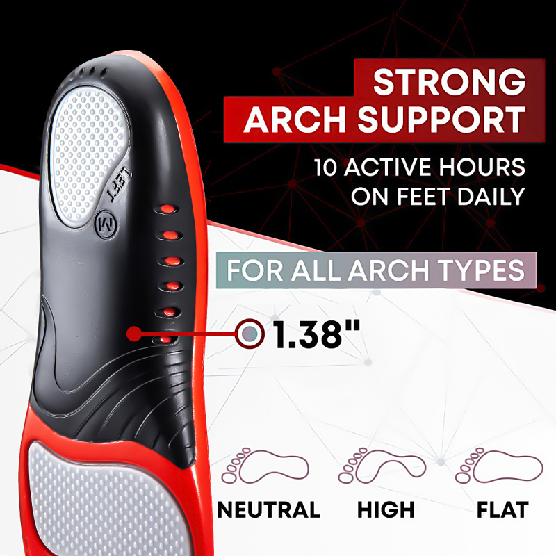 Sol Sepatu Gel Silikon Premium - Men'S Shoes For Plantar Fasciitis ulasan dan harga
