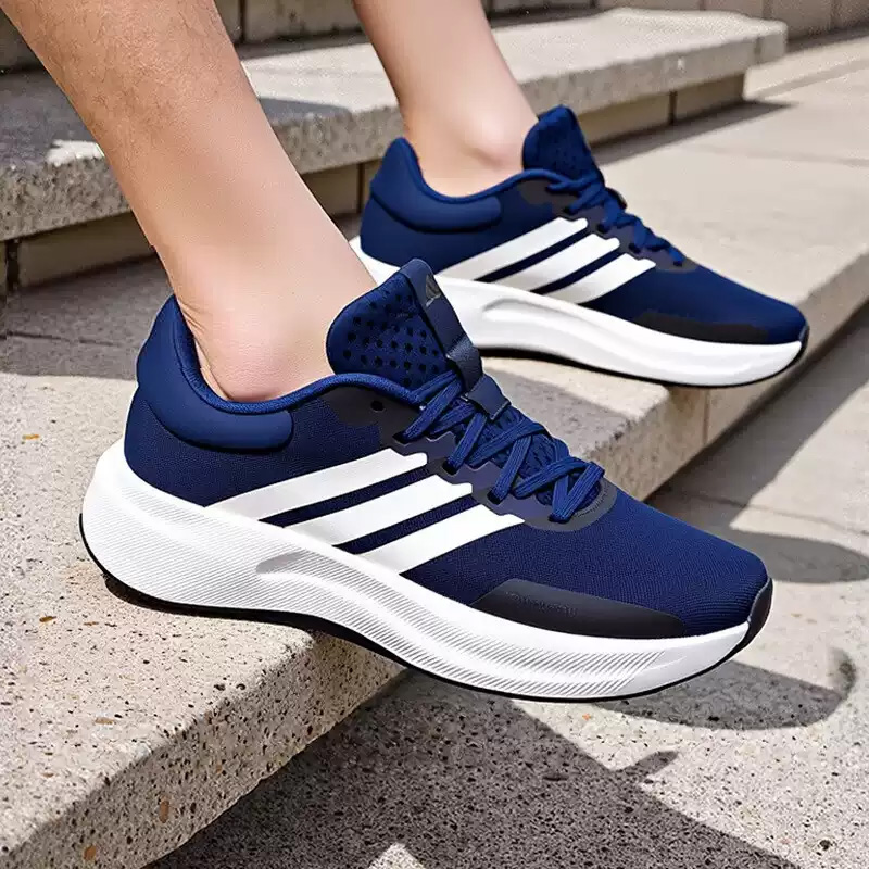 Adidas Sepatu Lari Tiga Garis  - Men Shoes Jd ulasan dan harga
