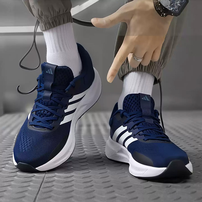 Adidas Sepatu Lari Tiga Garis  - Men Shoes Jd ulasan dan harga