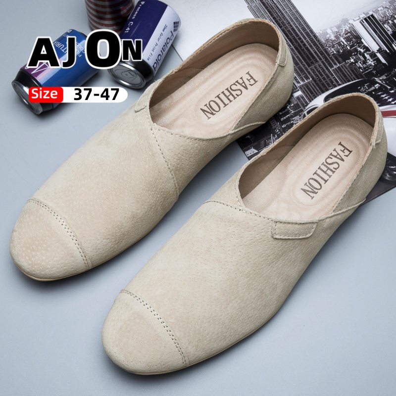 Sepatu Pria Sepatu Kulit Poton - Men'S Shoes Drivers ulasan dan harga