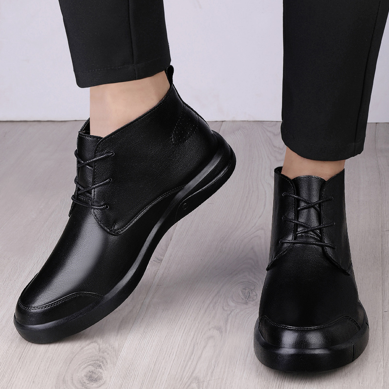Sepatu Boots Pria Kulit Asli B - Men'S Shoes Top Brands ulasan dan harga