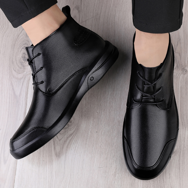 Sepatu Boots Pria Kulit Asli B - Men'S Shoes Top Brands ulasan dan harga