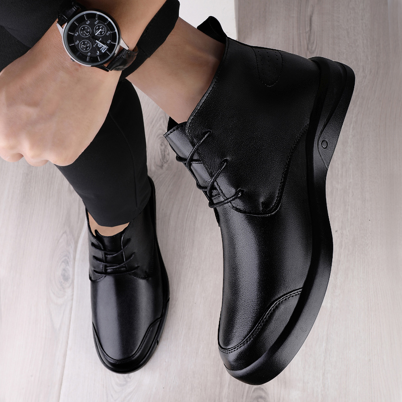 Sepatu Boots Pria Kulit Asli B - Men'S Shoes Top Brands ulasan dan harga
