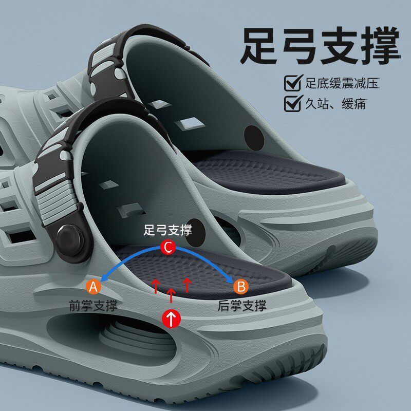 Sepatu berlubang sol tebal pri - Men'S Shoes Drivers ulasan dan harga