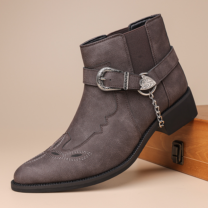 Sepatu Bot Koboi Vintage Pria  - Men'S Shoes Top Brands ulasan dan harga