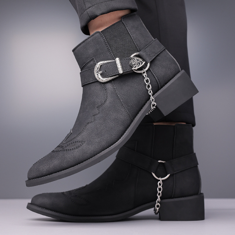 Sepatu Bot Koboi Vintage Pria  - Men'S Shoes Top Brands ulasan dan harga