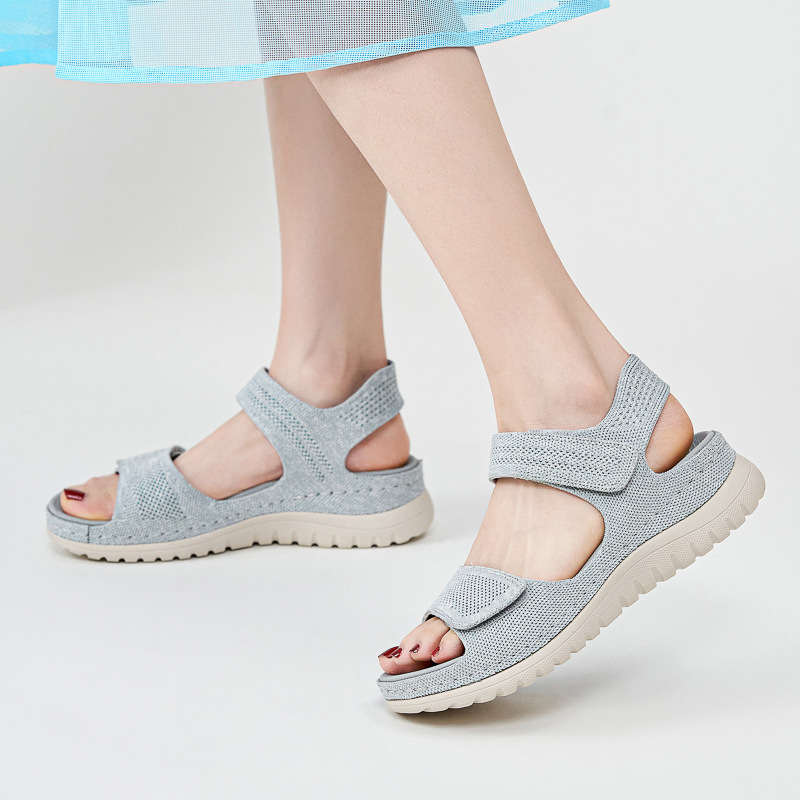 Sandal Olahraga Wanita Berbaha - Velcro Strap Sandal ulasan dan harga