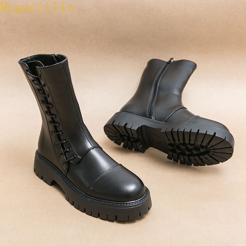 Sepatu Bot Kulit Kerja Pria Me - Men'S Shoes Top Brands ulasan dan harga