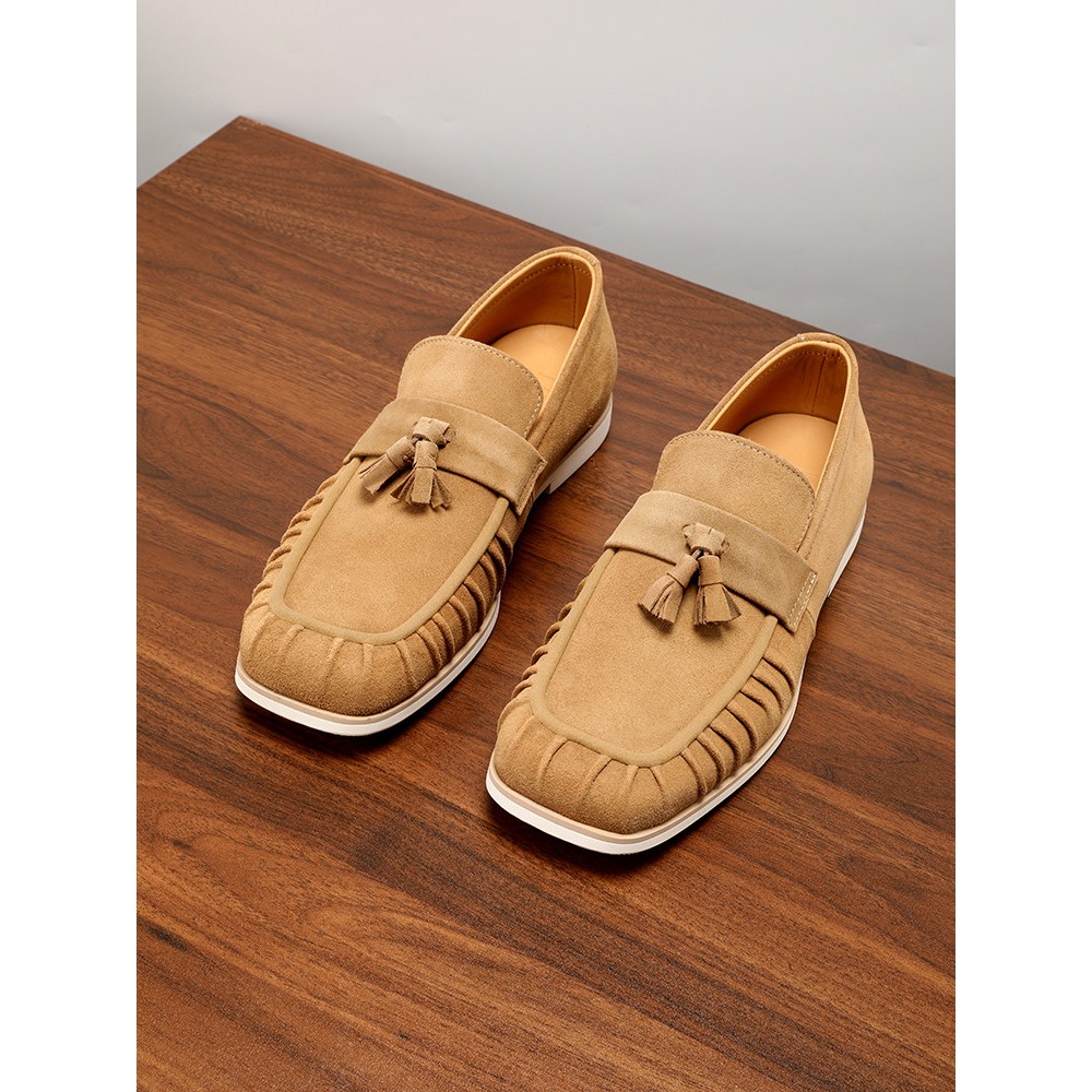 Sepatu Loafer Kulit Asli Berum - Men'S Shoes Drivers ulasan dan harga